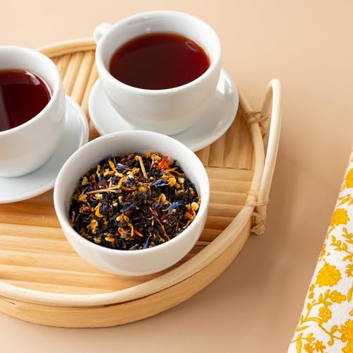 Image of Organic Positively Tea Company, Paradise Black Tea, Loose Leaf, 16 Ounce