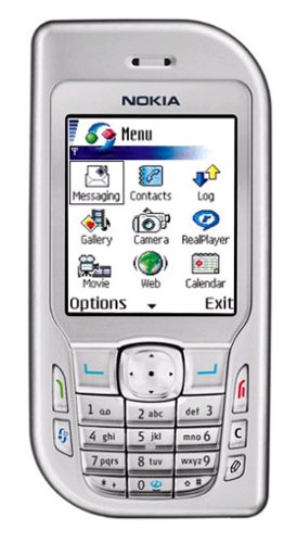 Preisvergleich Produktbild Nokia 6670 Aluminium grau Handy