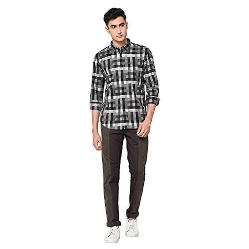 Image of blackberrys Men's Slim Fit Casual Pants