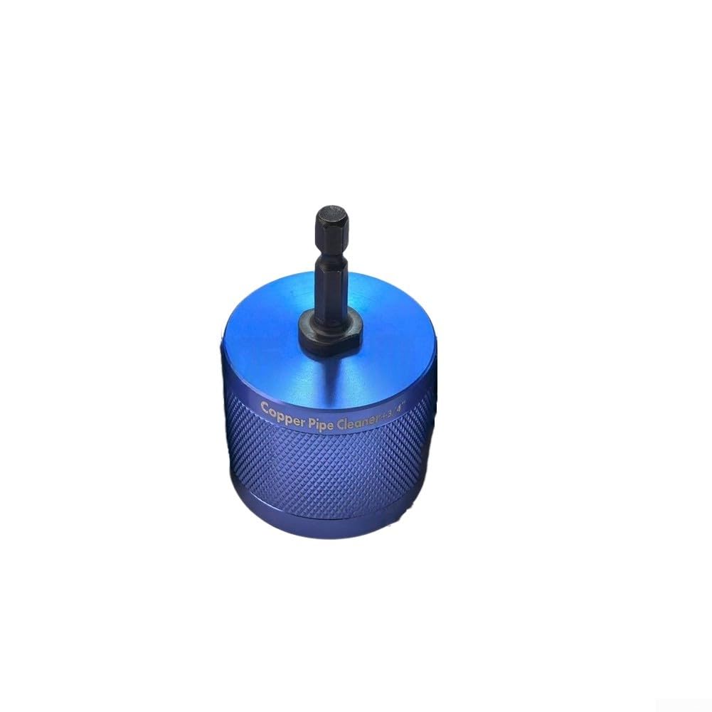 Spazzola elettrica per la pulizia di tubi in rame, manico esagonale da 1/4 per la pulizia di punte da trapano elettrico da 15 mm+22 mm (25 mm)