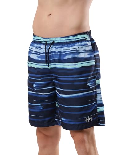 Image of Speedo Men's Recycled Polyster Printed Leisure Watershorts
