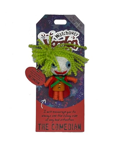 Watchover Voodoo 3-Inch The Comedian - Handcrafted Gift to Bring Good Luck and Positivity Everywhere...