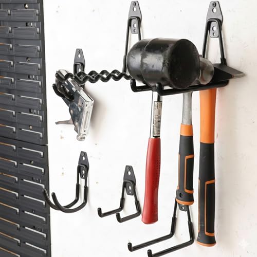 Crochets muraux droits en acier botle pour garage et outils