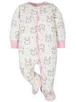 Gerber Baby Girls 4 Pack 'N Play Footie And Toddler Sleepers, Princess Pink, 0-3 Months US — image 3