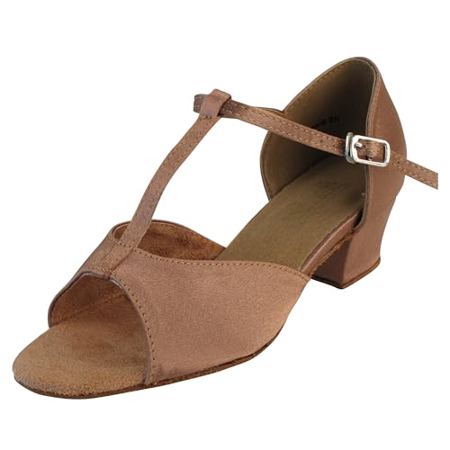 Very Fine Girl's Clc801g Youth Children Ballroom Latin Rhythm Salsa Tango Foxtrot T-Strap Practice Dance Shoe