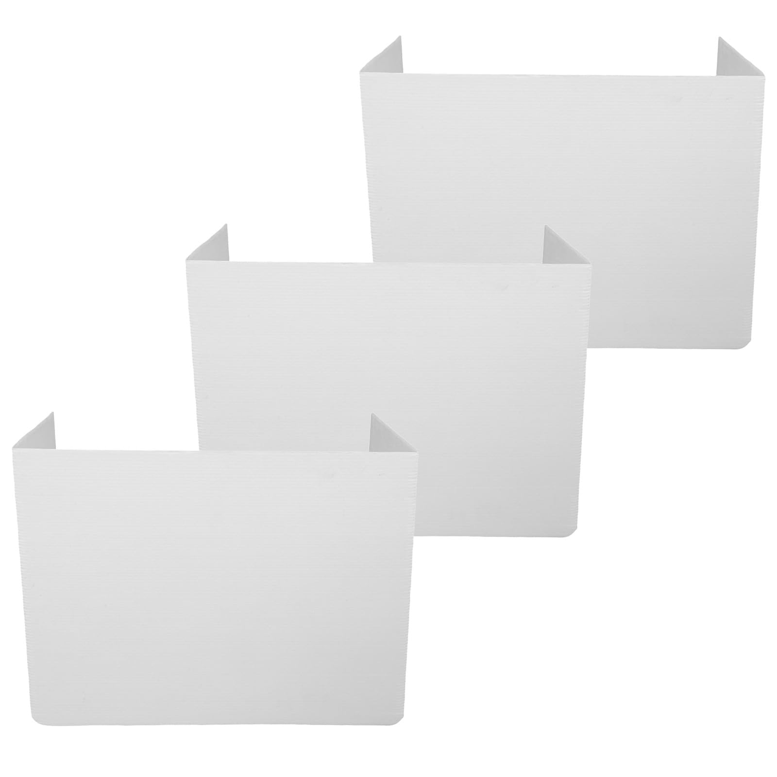 Cabilock 3 Piezas Panel de Privacidad y Material Plástico Blanco Instalación Flexible para Escritorio de para Exámenes y Aprendizaje Individual