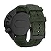 WIIKAI Cinturino Compatibile per SUUNTO 9 Baro/SUUNTO 9 Regolabile di Ricambio Bracciale(Esercito Verde).