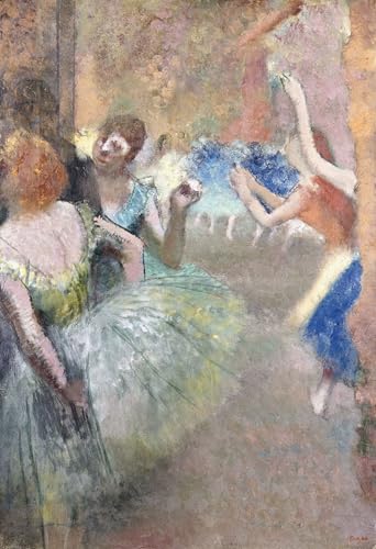Posters et art Edgar Degas affiche vintage scene de ballet grand format de decoration murale