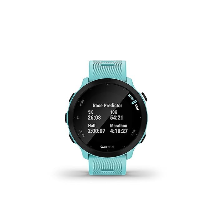 Refurbished) GarminForerunner 55 SMARTWATCH GPS, KOR/SEA - Aqua 