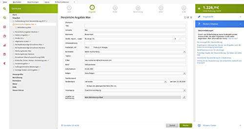 Miniatura 5 de Lexware Quicksteuer 2021 Für Das Steuerjahr 2020 Minibox Einfache Und Schnelle Steuererklärungs-Software ,Estándar