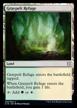 Magic: The Gathering - Graypelt Refuge - Commander 2019