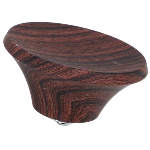 IOBIDDYS Bouton de Remplacement Bakélite pour Couvercle de Casserole Poignée Résistante Chaleur Accessoire de Cuisine Multifonction Motif Bois Compatible avec Divers Ustensiles