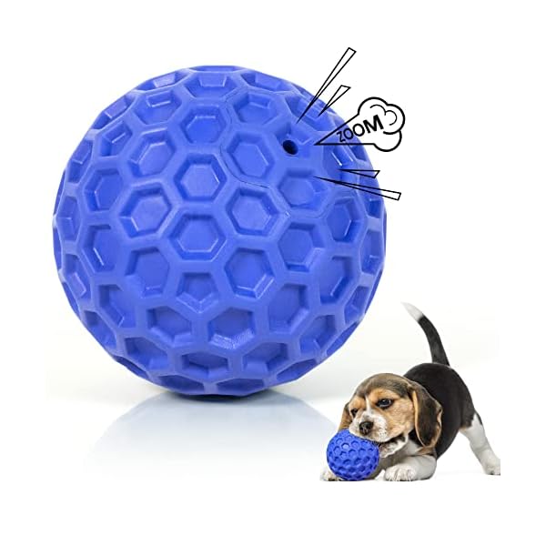 Indestructible Squeaky Dog Balls, Interactive Dog Toys for Aggressive Chewers Large Breed for Relieving Anxiety, Dog Chew Toys Balls for Aggressive Chewers, Outdoor Dog Toys Dog Water Toys for Dogs