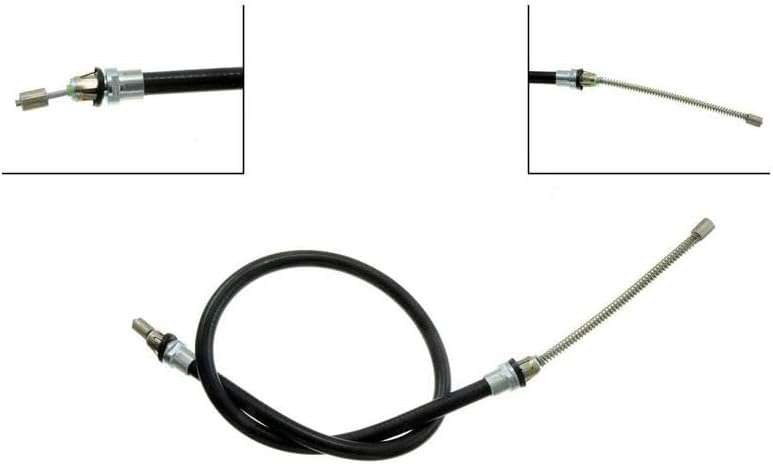 2PC Rear Parking Brake Cable Replacement Emergency Brake Cable HZGEBTECH For Jeep Cherokee 1998 1999 2000 2001 1997