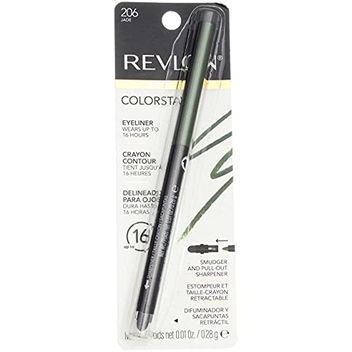 Image of Rev Clrsty 206 Eyelnr Jad Size .01z Revlon Colorstay 206 Eyeliner Jade .01z