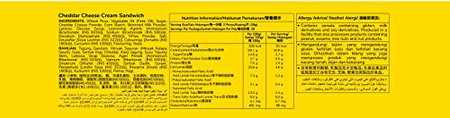 Julie's Le-Mond Cheddar Cheese Puff Sandwich Biscuit, 180 g