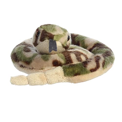 Aurora Mini Flopsie 8" Slick Snake - Green Stuffed Animal Toy #TOP1