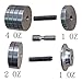 Yeseje A Freely Combinable Bow Stabilizer with Weight of 4211 Ounces, Suitable for Archery