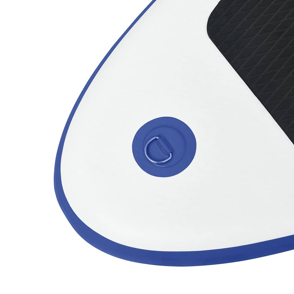 vidaXL Tabla Inflable de Paddle Surf Sup Remo Hinchables Diversión Mar Juegos al Aire Libre Exterior Terraza Deporte Aventura Acuáticos Azul y Blanco
