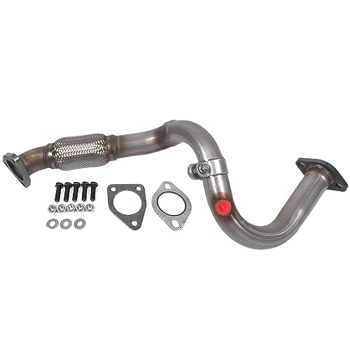 Woosphy Front Flex Pipe T304 Stainless Steel Replacement for Buick Encore 2013-2018 Chevy Trax 2015-2019 1.4L 52572