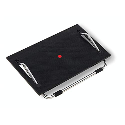 Twinco Fußstütze mit Wippfunktion - Trittfläche mit Stahlbügel, stufenlos verstellbar - BxT 480 x 300 mm, schwarz Cover