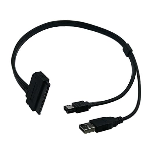 zdyCGTime 2,5 tum hårddisk SATA 22 stift till eSATA data USB-driven kabeladapter