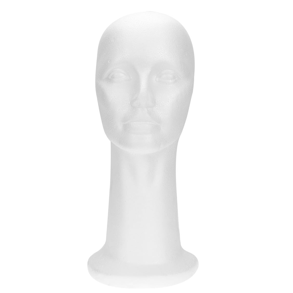 Maniquí de espuma Angoily para exhibición de gafas y pelucas en tiendas