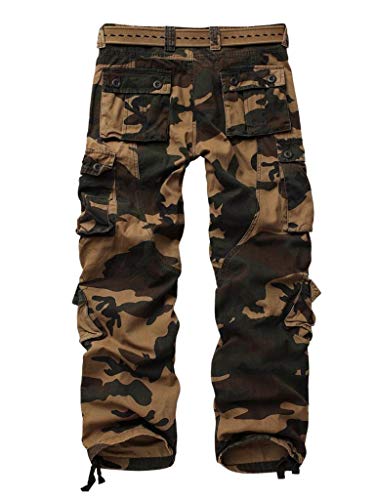 Image of AKARMY Men's Relaxed Fit Cargos