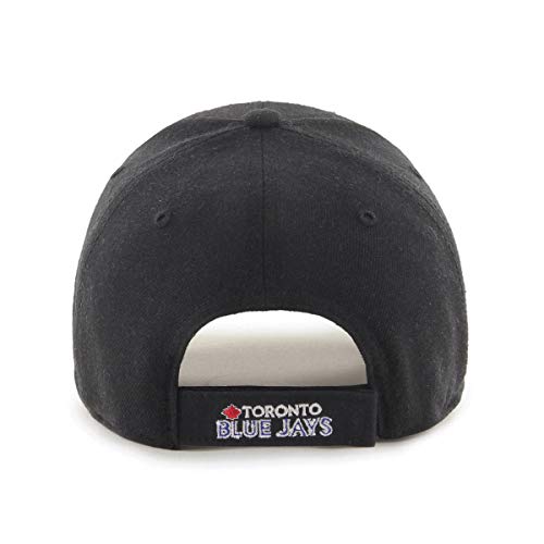 Gorra ajustable negra '47 Toronto Blue Jays para hombre miniatura 2