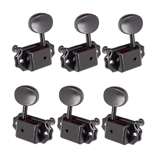 6 pcs Afinadores para Guitarra Locking Tuning Pegs miniatura 2