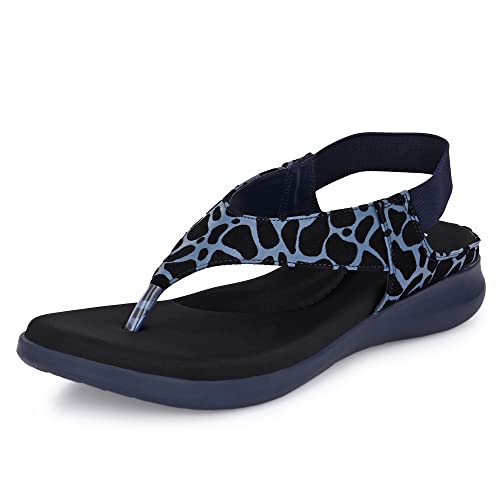 Image of Centrino Women's Thong Sandals & Comfortable Ortho Care Sandal for Ladies | Fashion Wear Sandal & Chappal | Soft Cushioned for More Comfort (2853)