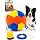 10/18/22 Inch Herding Ball Calming Jumbo Durable Tear-Resistant Inflatable Dog Toy Heavy-Duty Handle Cover Pump Outdoor Play Exercise Training Large Breeds Border Collie Cattle Horse Waterproof - 8