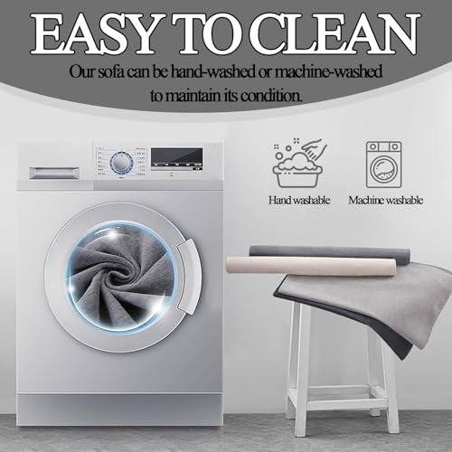 Housse de canapé imperméable et extensible de haute qualité pour salon en L - 7