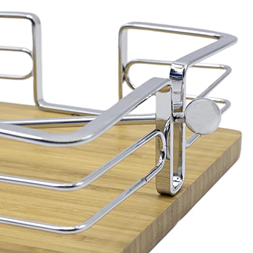 Cablepelado - Portatovaglioli quadrato in legno e