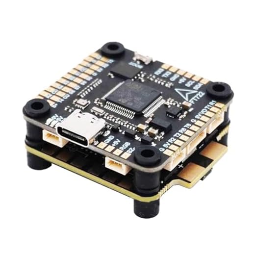 Knoruley F722 FC&ESC Stack F722X8 Pro Flight Controller BLS 60A 4in1 ESC 30.5X30.5mm für RC FPV Racer Drone
