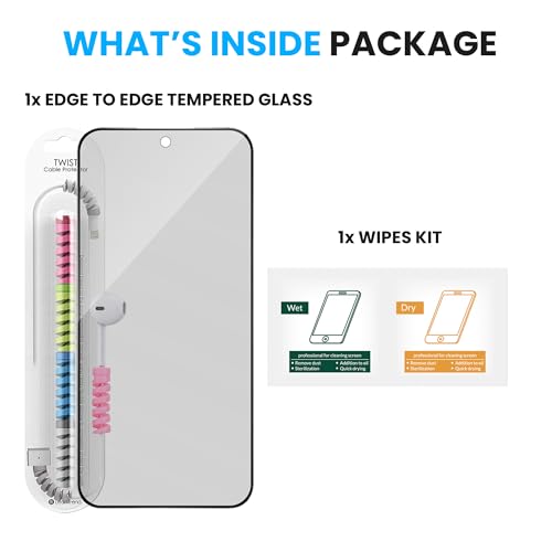 Image of ArmourPro Anti Glare Matte Tempered Glass for Oppo Reno 13, Anti Fingerprint Screen Protector, 9H Scratch Resistant, Smooth Touch, Easy Installation Kit with Cable Protector