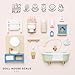 Le Toy Van - Daisylane Bathroom Premium Wooden Toys Dolls House Accessories |Playset For Doll House | Girls Dolls House Furniture Sets - Suitable For Ages 3+