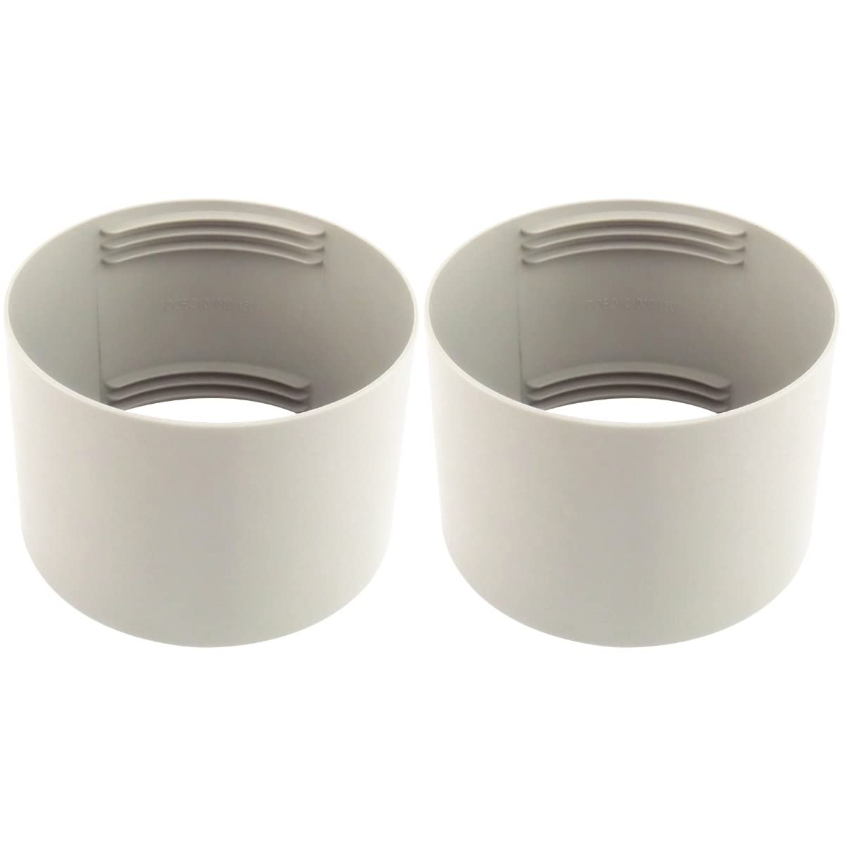 2 Connettori per Tubo di Scarico del Condizionatore Accoppiatore per Tubo Flessibile Ca Estensione da 130 Mm Facile da Installare Materiale Abs a Prova di Perdite.