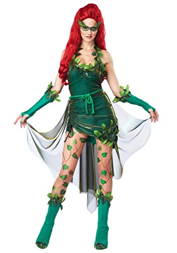 California Collection Lethal Beauty Poison Plus Size Costume 3X Kelly Green