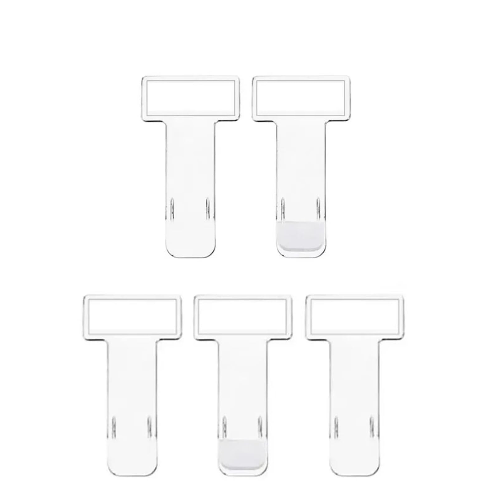 Kxfvyne 5Pcs Auto Fastener Card Bill Car Parking Ticket Clip Holder Mount Storage Organizer Styling Stickers Accessories(5Pcs)