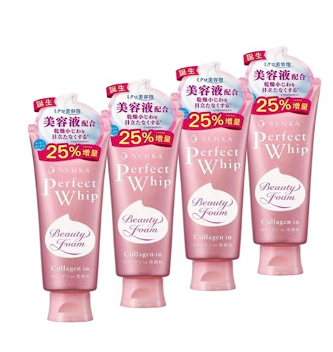 洗顔専科 パーフェクトホイップ 洗顔フォーム コラーゲン in ピュアフローラル 150g 4個セット