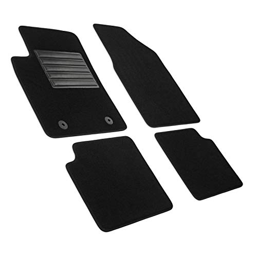 MTM SP-7424 Tapis sur Mesure en Velour pour Ford Ka II 10.2013>2016, black