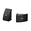 Yamaha NS-AW392 2-Wege Außenlautsprecher (120 Watt, 86 dB) 1 Paar schwarz