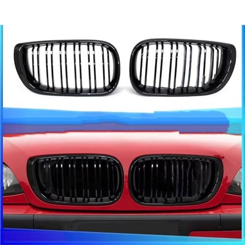 Grille de radiateur E46 noir brillant : remplacez votre calandre usée - 2