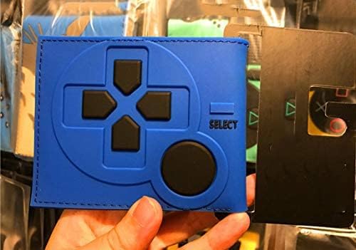 Vista 2 de CALM PLANET Cartera negra para hombre, cartera para identificación, carteras para niños, elegante cartera para hombre -F, H1- 003, Cartera