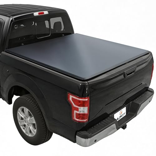 Albott 6.5 FT Soft Tri-fold Truck Bed Tonneau Cover for 20042026 Ford F-150 Tonneau Cover for F150 Fits Styleside/Fleetside Bed Black
