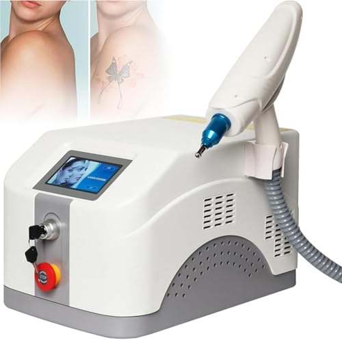 ZenSeFarin Máquina para Eliminar Tatuajes de Cejas, Eliminación de Pigmento de Cejas, Instrumento para Eliminar Tatuajes, Eliminación de Arrugas, Muñeca Negra, Peeling de Carbono