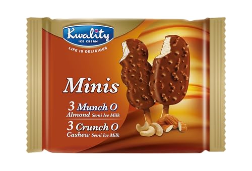 Kwality Mini Cruncho + Muncho Ice Cream Multipack (50 ml X 6 pcs)