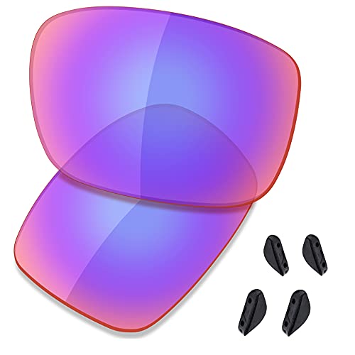 Image of SAUCER Premium Replacement Lenses & Nosepads for Oakley Drop Point OO9367 | UV400 Protection, Anti-Scratch, Precise Fit