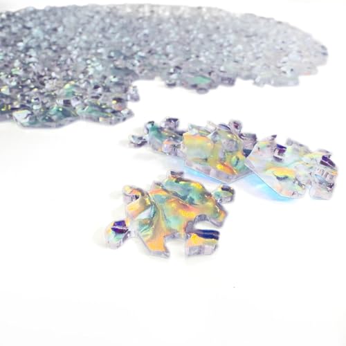 Image of CM Originals The Clearly Impossible Puzzle - 100, 200, 500, 1000 Pieces Hardest Puzzle for Adults - Crystal Edition